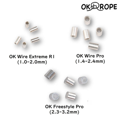 [Replacement] Stopper for wire cable (crimp type)