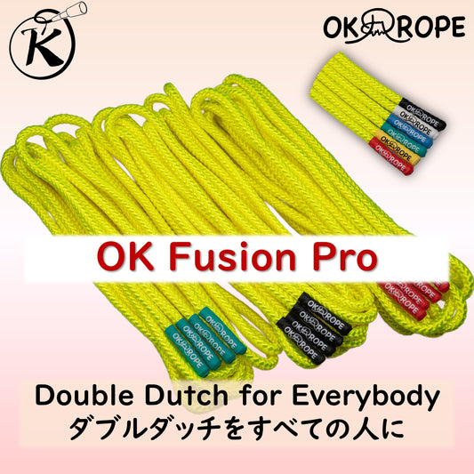 OK Fusion Pro -Fusion style Double Dutch Rope