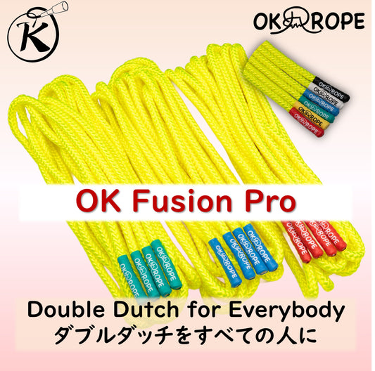OK Fusion Pro -Fusion style Double Dutch Rope