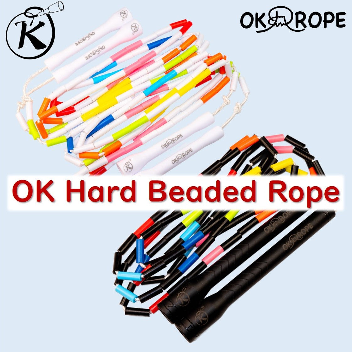 OKハードビーズロープ 単なわとび用・ダブルダッチ用 – OK ROPE なわとび専門店 Jump Rope Store