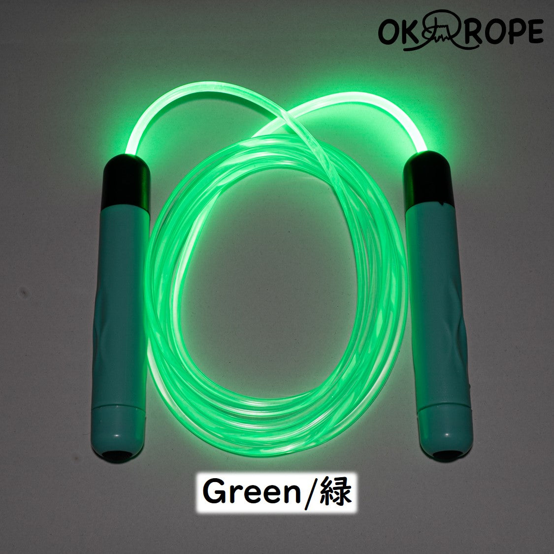Glowing LED Jump Rope (Length Adjustable) -4 colors – OK ROPE なわとび専門店 ...