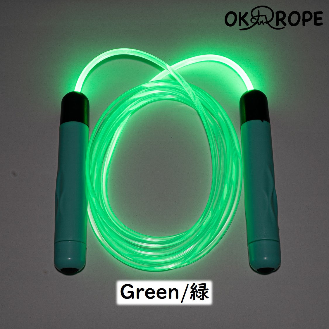 Glowing LED Jump Rope (Length Adjustable) -4 colors – OK ROPE なわとび専門店 Jump  Rope Shop