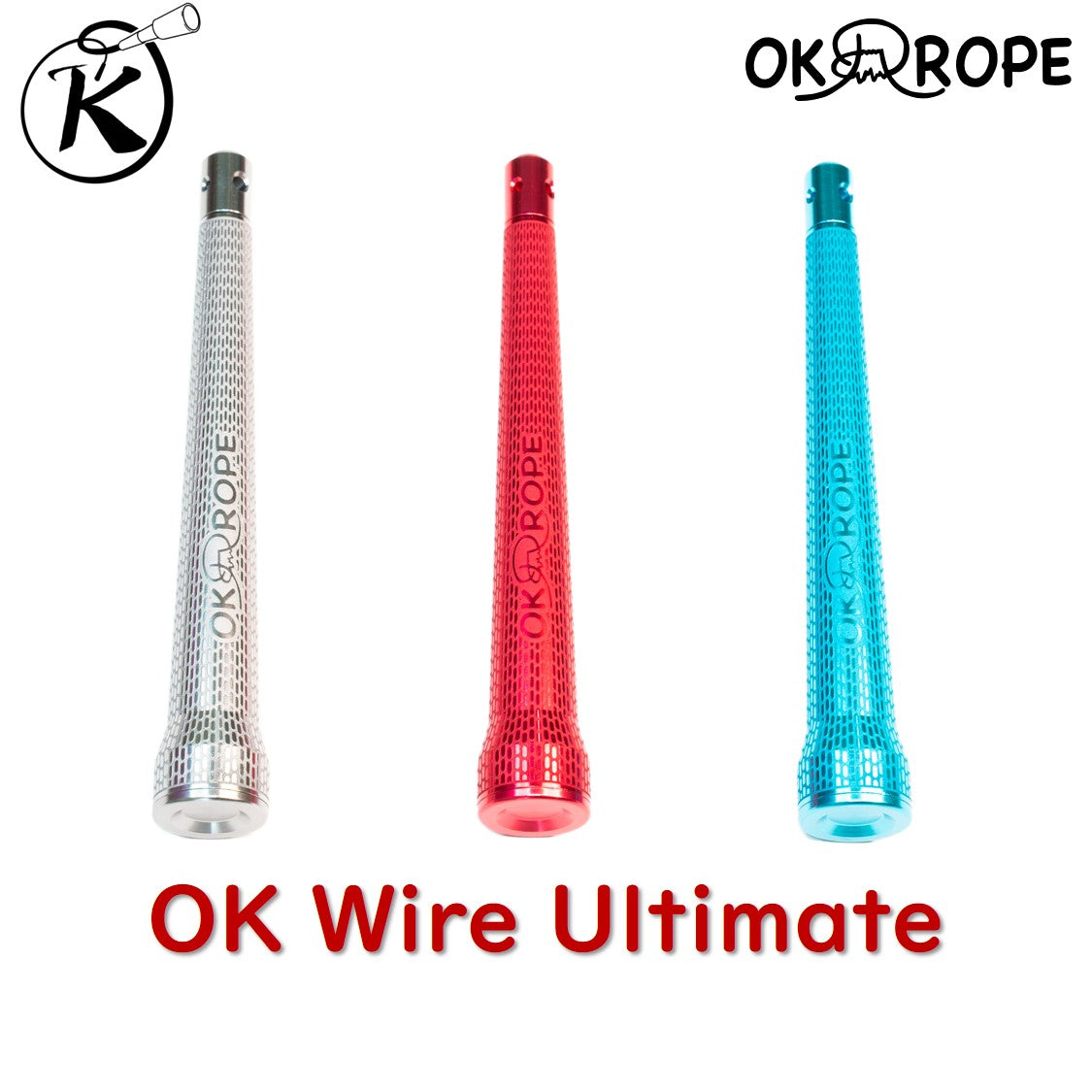 OK Wire Ultimate -Speed Wire Rope- Handle Only (1pc) – OK ROPE なわとび専門店 ...