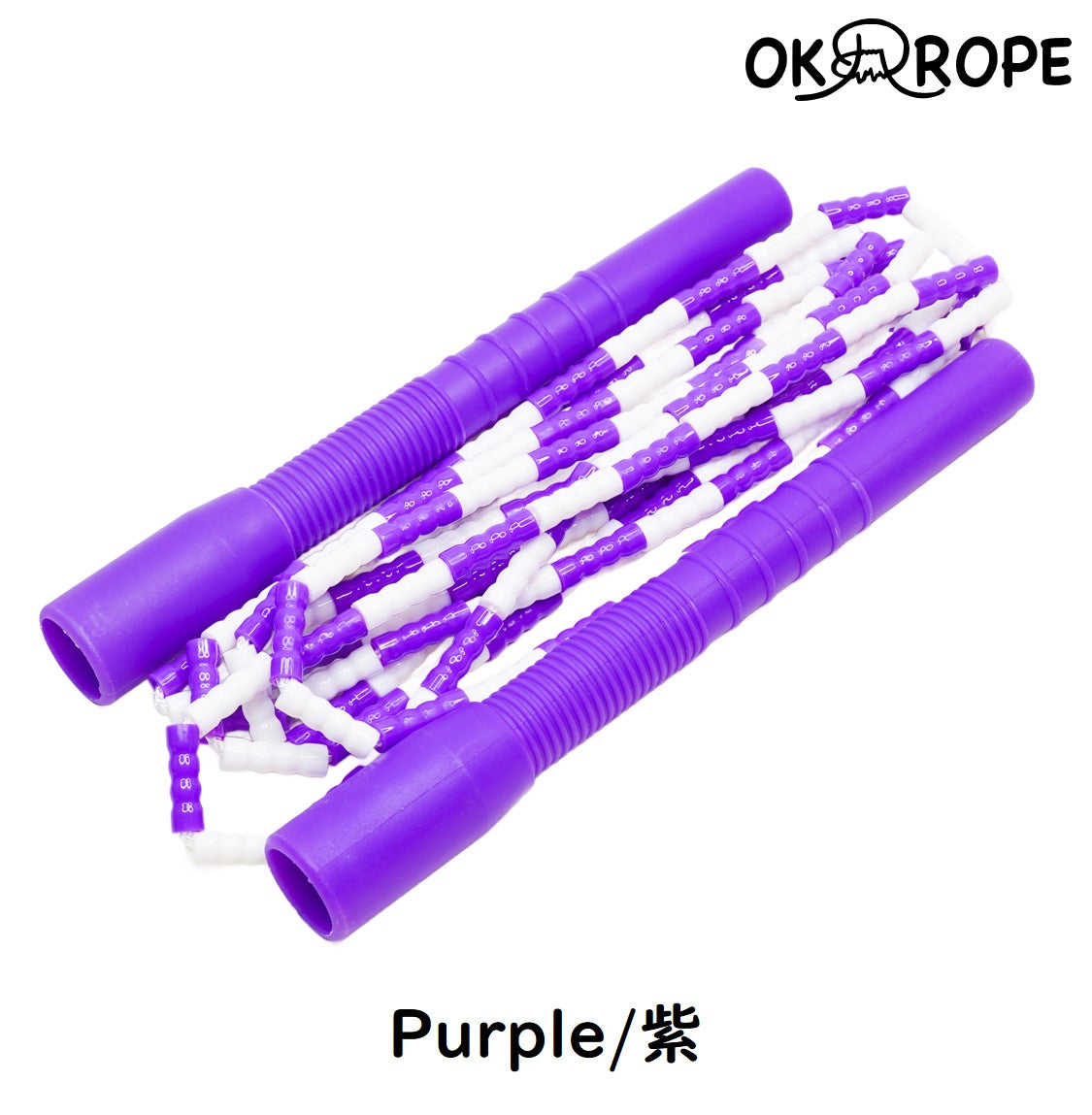 [Beginner or freestyle] Soft Beaded Rope (Long Handle) -7colors