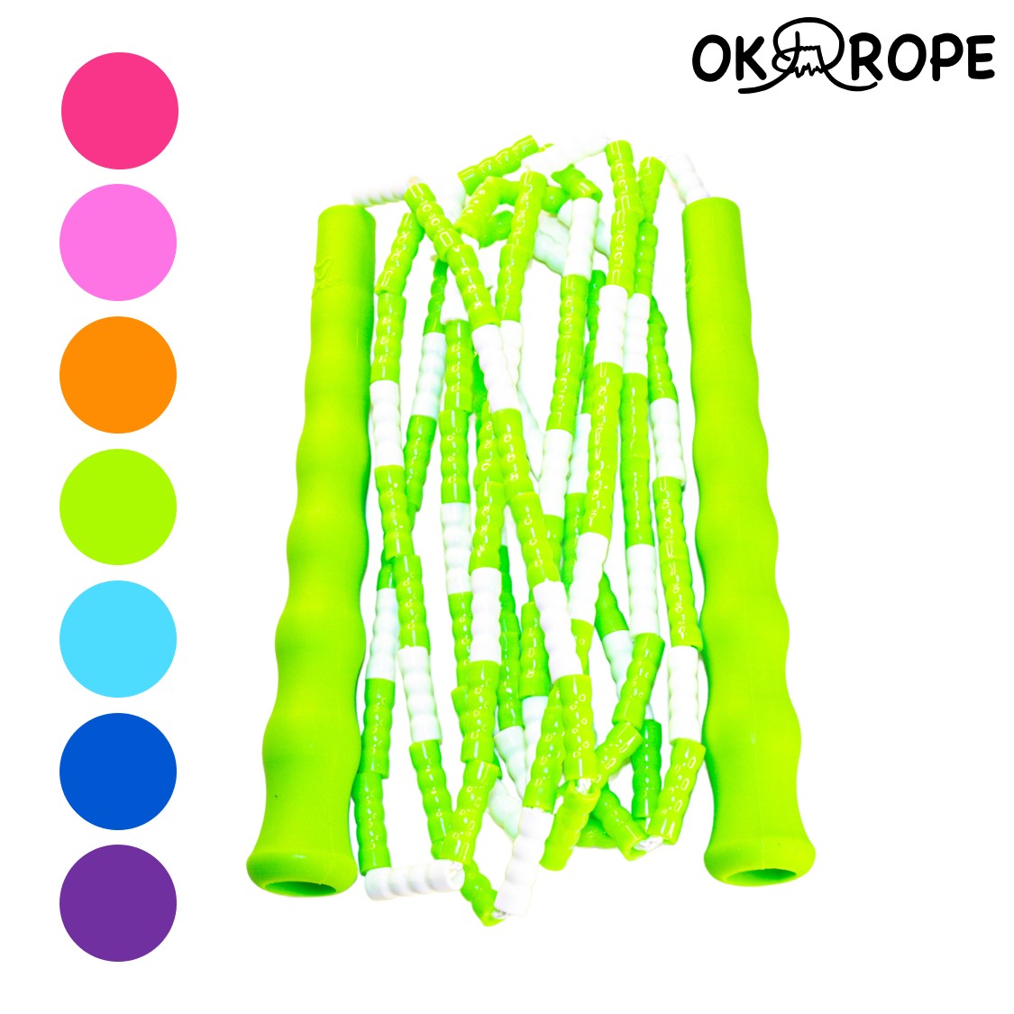 [Beginner or freestyle] Soft beaded ropes (middle handle) -7colors